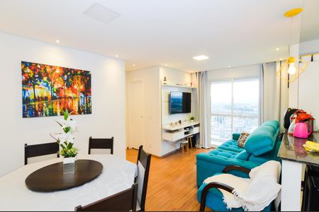 Sala de apartamento à venda com 2 quartos, 53m² em Picanço, Guarulhos