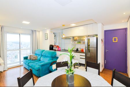 Sala de apartamento à venda com 2 quartos, 53m² em Picanço, Guarulhos