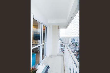 Varanda da Sala de apartamento à venda com 2 quartos, 53m² em Picanço, Guarulhos