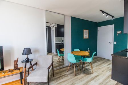 Sala de apartamento à venda com 1 quarto, 27m² em Bethaville I, Barueri