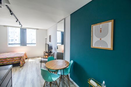 Sala de apartamento à venda com 1 quarto, 27m² em Bethaville I, Barueri