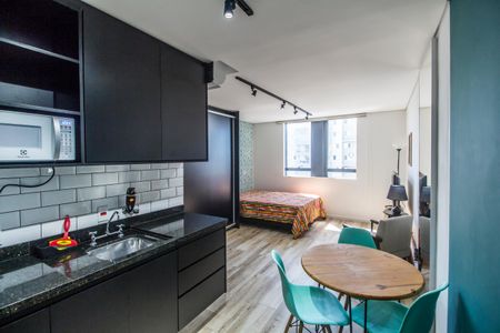 Sala de apartamento à venda com 1 quarto, 27m² em Bethaville I, Barueri