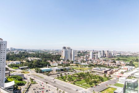 Vista da Suíte de apartamento à venda com 1 quarto, 27m² em Bethaville I, Barueri
