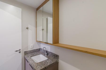Apartamento para alugar com 26m², 1 quarto e sem vaga Apartamento para alugar com 26m², 1 quarto e sem vagaBanheiro da Suíte
