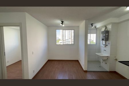 Sala - Sala de Jantar  de apartamento para alugar com 2 quartos, 37m² em Jardim, Santo André