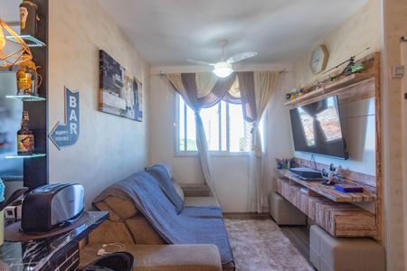 Sala  de apartamento para alugar com 2 quartos, 40m² em Campanário, Diadema