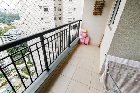 Varanda da Sala de apartamento para alugar com 3 quartos, 70m² em Vila Suzana, São Paulo