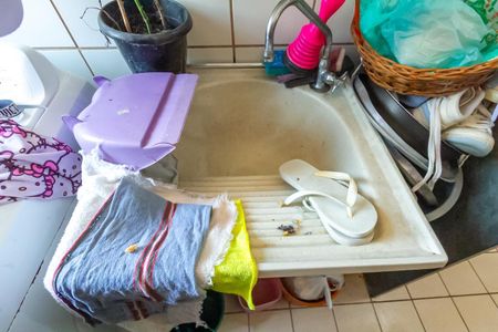 Apartamento à venda com 60m², 2 quartos e 1 vagaCozinha e Área de Serviço