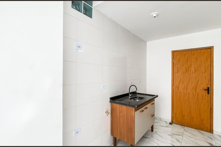 Sala/cozinha de apartamento para alugar com 1 quarto, 32m² em Vila Marieta, São Paulo
