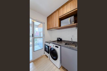 Studio para alugar com 30m², 1 quarto e sem vaga Studio para alugar com 30m², 1 quarto e sem vagaCozinha