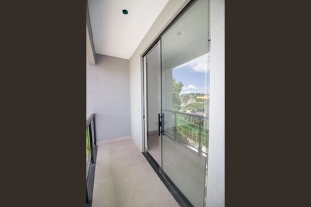 Varanda do Quarto Suíte de casa à venda com 3 quartos, 198m² em Parque Maracana, Contagem