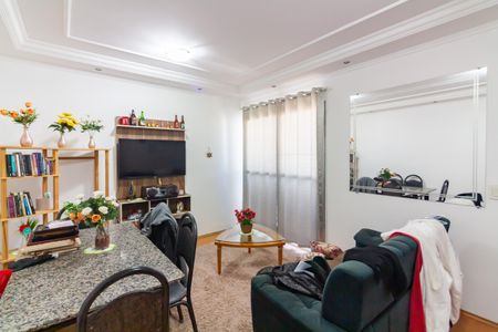 Sala  de apartamento à venda com 2 quartos, 63m² em Jaguaribe, Osasco