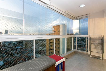 Varanda da Sala de apartamento à venda com 2 quartos, 75m² em Vila Carrão, São Paulo