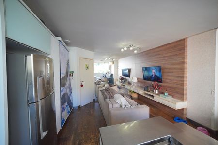 Sala de apartamento para alugar com 1 quarto, 80m² em Ponta de Baixo, São José