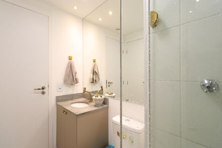 Apartamento à venda com 53m², 2 quartos e 1 vagaBanheiro Social