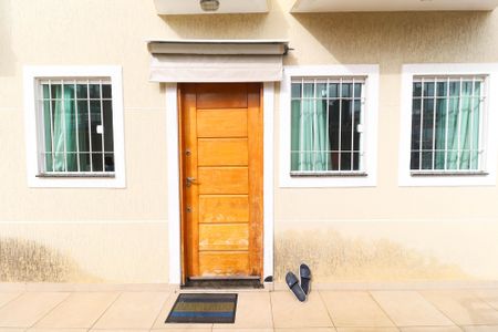 Casa de condomínio à venda com 90m², 2 quartos e 1 vagaFachada da casa