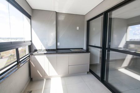 Varanda de apartamento para alugar com 3 quartos, 81m² em Jardim Sul, Uberlândia