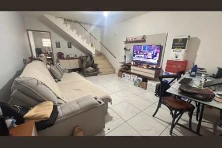 Sala/cozinha de casa à venda com 2 quartos, 80m² em Cidade Monções, São Paulo