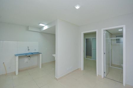 Sala/Cozinha de apartamento para alugar com 1 quarto, 38m² em Campo Grande, São Paulo