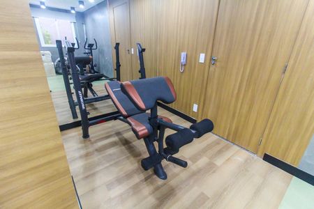 Studio para alugar com 37m², 2 quartos e sem vaga Studio para alugar com 37m², 2 quartos e sem vagaÁrea comum - Academia