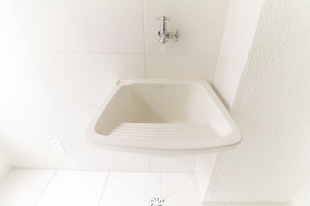 Studio para alugar com 37m², 2 quartos e sem vaga Studio para alugar com 37m², 2 quartos e sem vagaVaranda e Área de Serviço