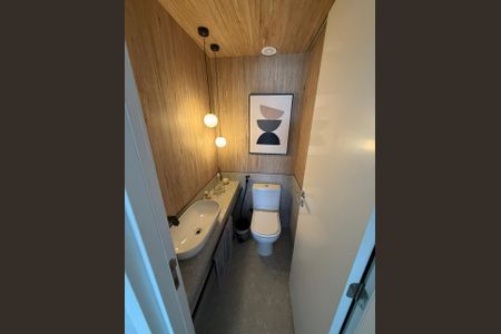 Lavabo  de apartamento à venda com 4 quartos, 145m² em Santo Antônio, Belo Horizonte