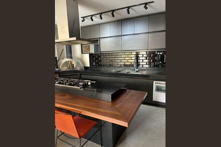 Cozinha de casa de condomínio para alugar com 3 quartos, 190m² em Sitios Santa Luzia, Aparecida de Goiânia