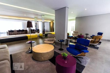 Studio à venda com 26m², 1 quarto e 1 vagaEspaço social