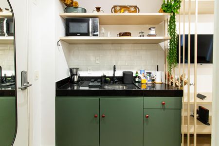 Studio à venda com 26m², 1 quarto e 1 vagaCozinha