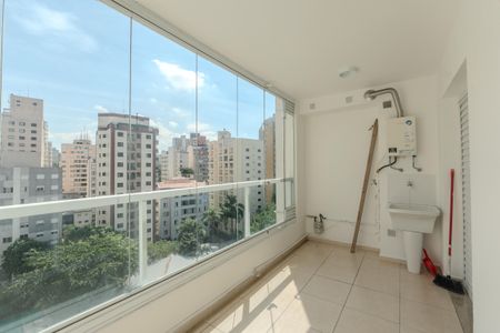 Apartamento para alugar com 40m², 1 quarto e 1 vaga Apartamento para alugar com 40m², 1 quarto e 1 vagaSacada