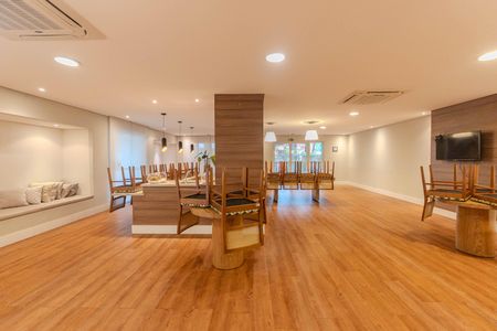 Apartamento para alugar com 40m², 1 quarto e 1 vaga Apartamento para alugar com 40m², 1 quarto e 1 vagaÁrea comum - Salão de festas