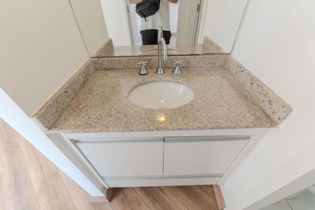 Apartamento para alugar com 40m², 1 quarto e 1 vaga Apartamento para alugar com 40m², 1 quarto e 1 vagaBanheiro