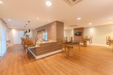 Apartamento para alugar com 40m², 1 quarto e 1 vaga Apartamento para alugar com 40m², 1 quarto e 1 vagaÁrea comum - Salão de festas