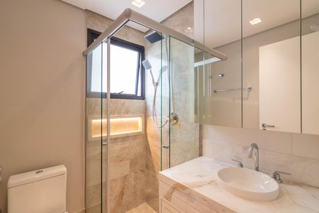 Apartamento para alugar com 77m², 3 quartos e 2 vagasBanheiro da Suíte 1