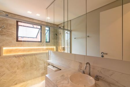 Apartamento para alugar com 77m², 3 quartos e 2 vagasBanheiro da Suíte 3