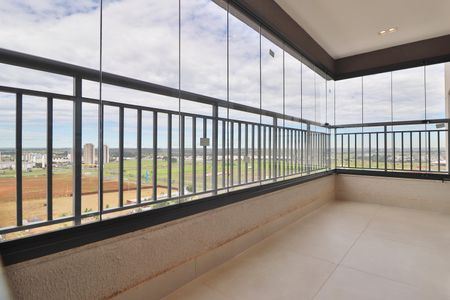 Varanda gourmet de apartamento para alugar com 2 quartos, 86m² em Jardim Sul, Uberlândia