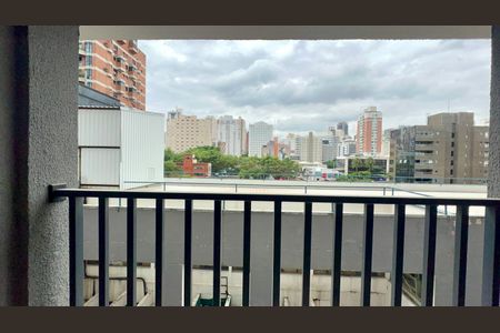 Varanda de kitnet/studio à venda com 1 quarto, 22m² em Pinheiros, São Paulo