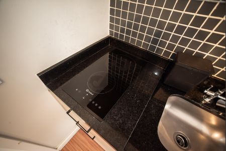 Studio à venda com 43m², 1 quarto e sem vagaCozinha