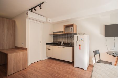 Studio à venda com 43m², 1 quarto e sem vagaCozinha