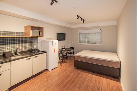 Studio à venda com 43m², 1 quarto e sem vagaStudio