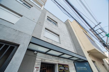 Studio à venda com 43m², 1 quarto e sem vagaFachada
