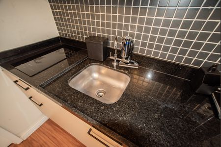 Studio à venda com 43m², 1 quarto e sem vagaCozinha