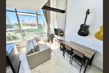 Sala/Cozinha de kitnet/studio à venda com 1 quarto, 42m² em Santana, São Paulo