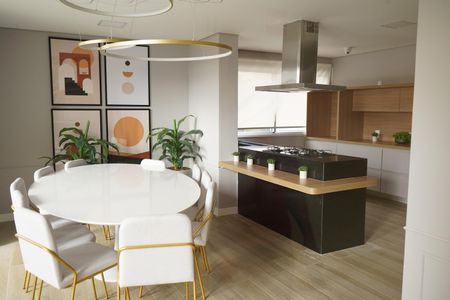 Apartamento para alugar com 41m², 2 quartos e 1 vagaÁrea comum - Salão de festas