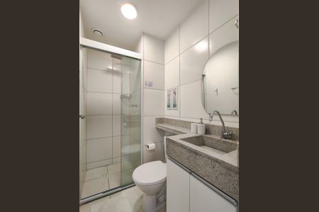 Studio à venda com 43m², 1 quarto e sem vagaBanheiro do Estúdio