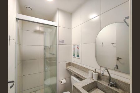 Studio à venda com 43m², 1 quarto e sem vagaBanheiro do Estúdio