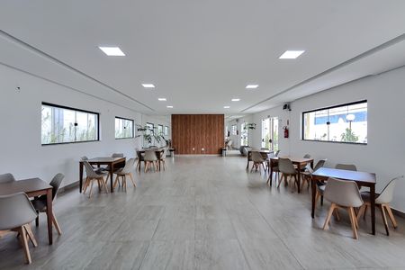 Apartamento para alugar com 53m², 2 quartos e 1 vagaÁrea comum - Salão de festas