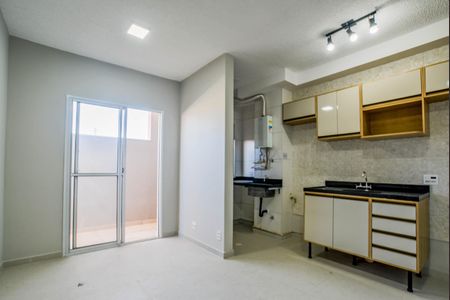 Sala de apartamento para alugar com 2 quartos, 47m² em Jardim, Santo André