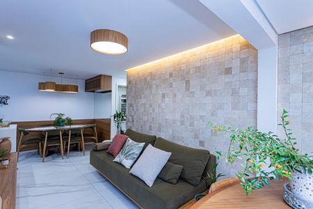 Apartamento à venda com 67m², 2 quartos e 1 vagaSala e varanda extendida