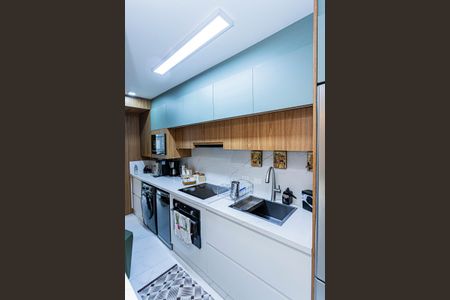 Apartamento à venda com 67m², 2 quartos e 1 vagaCozinha e Área de Serviço